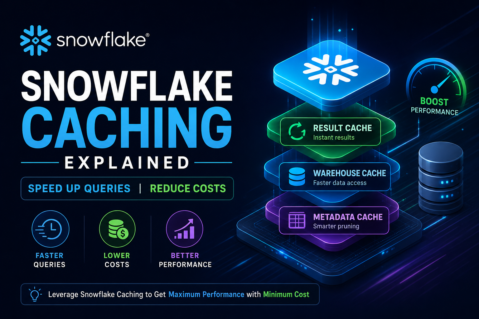 Snowflake Caching Explained for Faster Query Performance