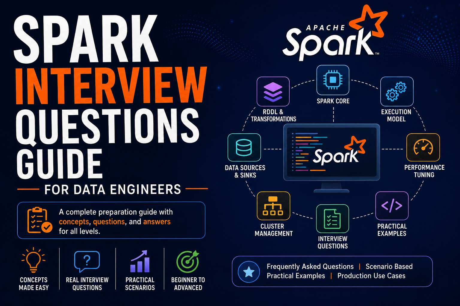 Spark Interview Questions Guide for Data Engineers